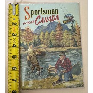 Sportsman Across Canada Vintage Pamphlet Fishing Tobacco Advertisement Cigarette